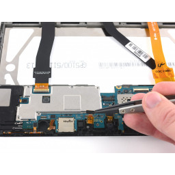 Samsung Galaxy Tab 3 10.1 Замена фронтальной камеры