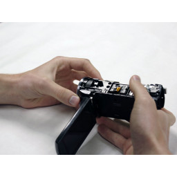 Замена крышки объектива Sony Handycam HDR-CX380